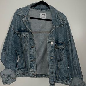 Zara Oversized Denim Jacket